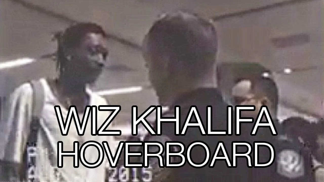 Wiz Khalifa Arrested at LAX For Riding Hoverboard Police Brutality
