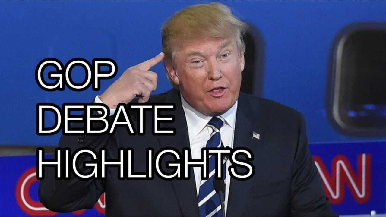 Donald Trump GOP Debate Highlights: Does Every Surprise Emoji Ever, Attacked, Tom Brady Supports Him