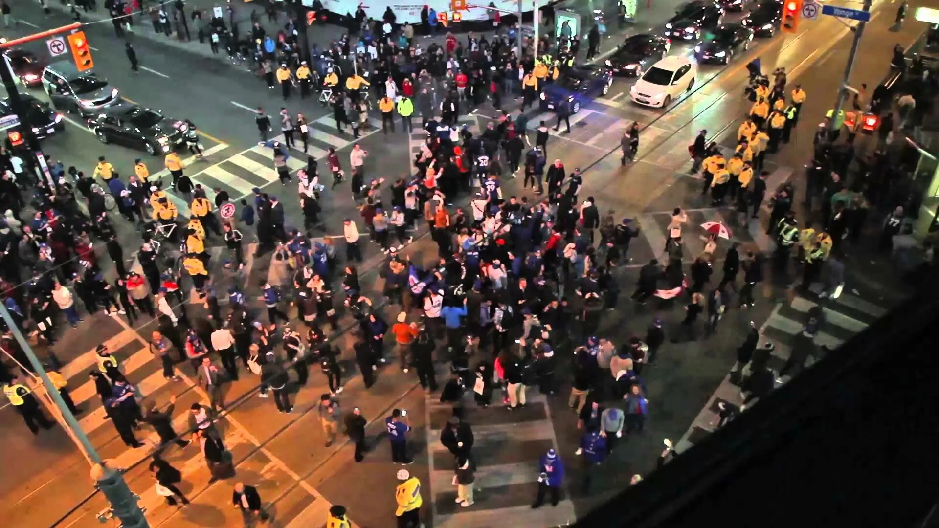 Toronto Blue Jays vs Texas Rangers Game 5 Highlights: Party at Yonge-Dundas Square