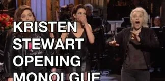 Kristen Stewart Saturday Night Live Opening Monologue: Attacks Donald Trump, Swears