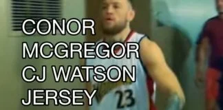 Conor McGregor wears C.J. Watson’s jersey to Spite Floyd Mayweather, Draymond Green responds on Instagram
