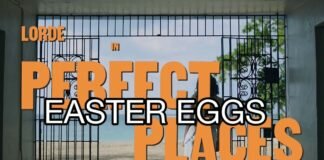 Lorde Perfect Places Official Music Video Easter Eggs: Hard drive on boat, whiskey, Ophelia, Lady Gaga, Paparazzi, Swinging Party